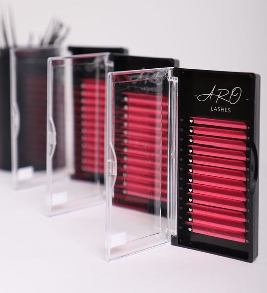 Pink Lash Extensions