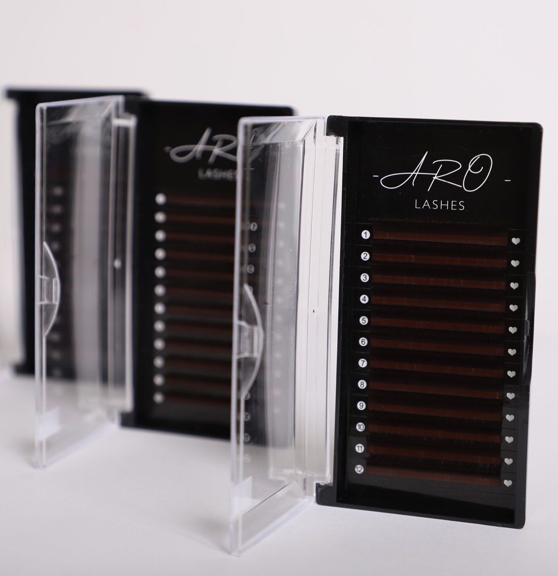 Brown Lash Extensions