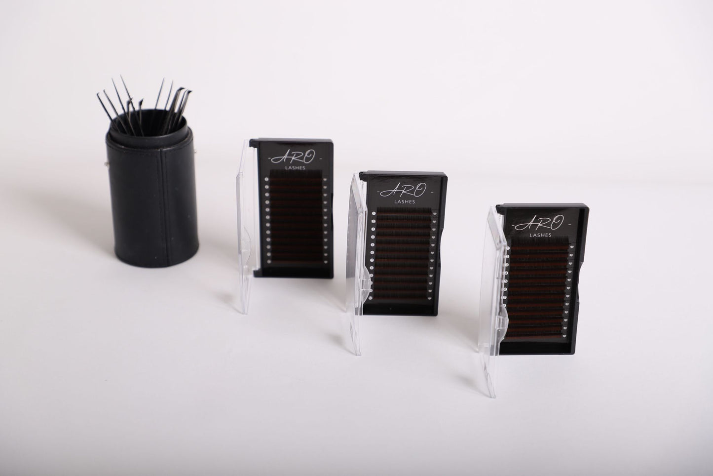 Brown Lash Extensions