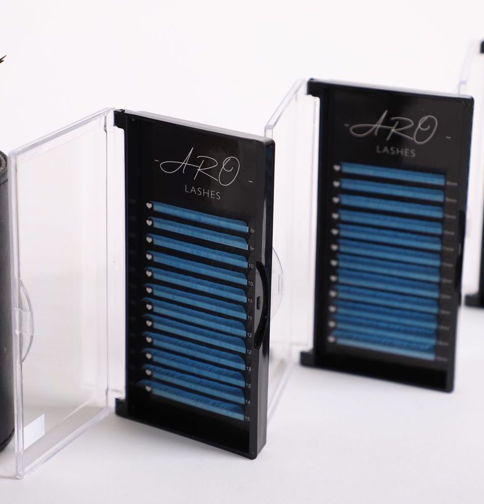 Blue Lash Extensions