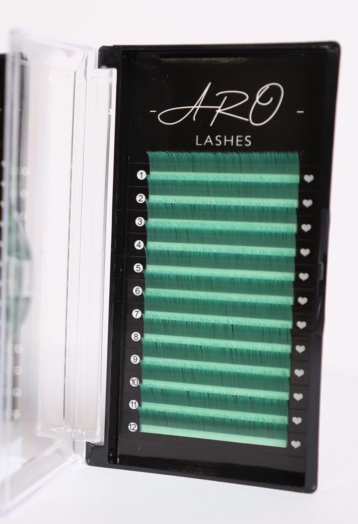 Green Lash Extensions